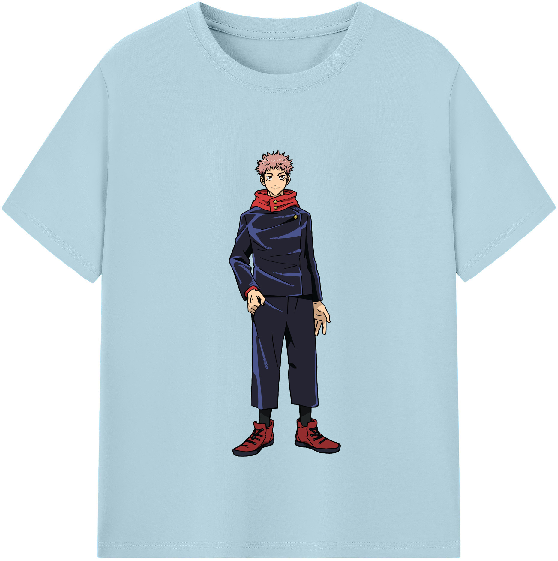 （画像用） 呪術廻戦 Jujutsu Kaisen 綿100％半袖Tシャツ（フロントプリント）